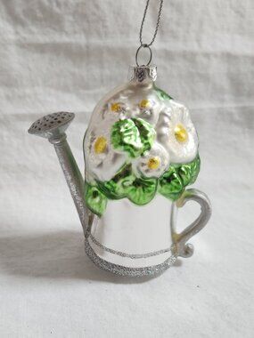 Department 56 Magnolia Garden Watering Can Christmas Ornament